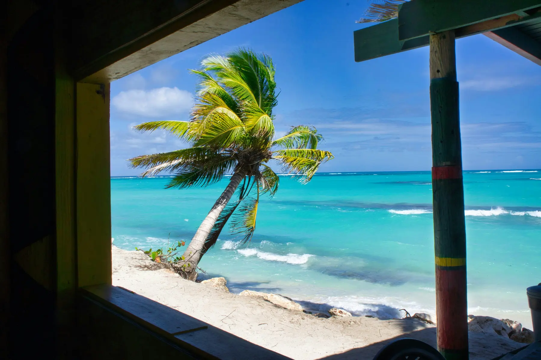 A quiet beach on Anguilla in the Caribbean